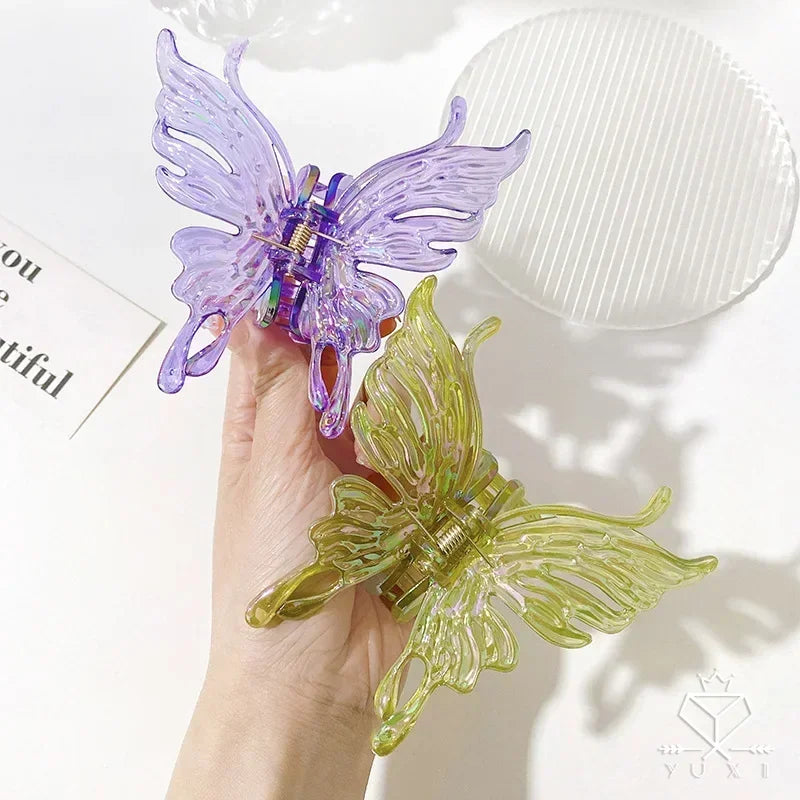 1pc Large Butterfly Hair Claws