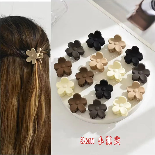 6Pcs New Fashion Flower Hair Claws